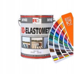 Farba antykorozyjna na rdzę ELASTOMETAL -1L - 1 KG - KOLOR CZARNY