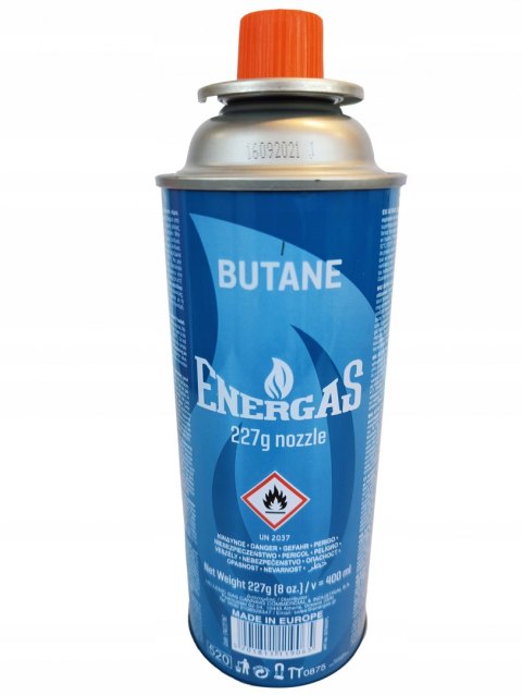 KARTUSZ GAZOWY ENERGAS 227G 400ML BUTAN KARTUSZ GAZOWY ENERGAS 227G 400ML BUTAN