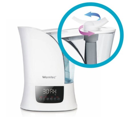 Ultradźwiękowy nawilżacz powietrza Warmtec Mist Up Ultradźwiękowy nawilżacz powietrza Warmtec Mist Up