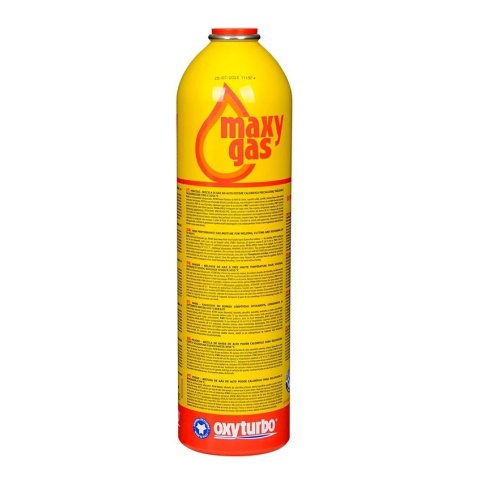 Butla MAXYGAS 3050°C nabój kartusz gazowy 350g 610ml gwint 7/16