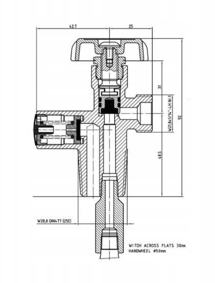 Butla gazowa kompozytowa LPG 11kg GasBank MULTI z wielozaworem OPD