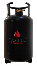 Butla gazowa stalowa Propan Butan LPG z wielozaworem CAMPKO 16kg (30l) Butla gazowa stalowa Propan Butan LPG z wielozaworem CAMPKO 16kg (30l)