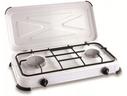 Dwupalnikowa przenośna kuchenka gazowa 2,6 kW Kemper 104981
