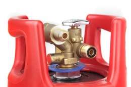 GasBank DUO 5 kg SLIM kevlar ultralekka butla do napełniania LPG