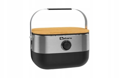 Grill Gazowy Przenośny 2,7kW SAHARA Mini BBQ Steel do butli lub na kartusze