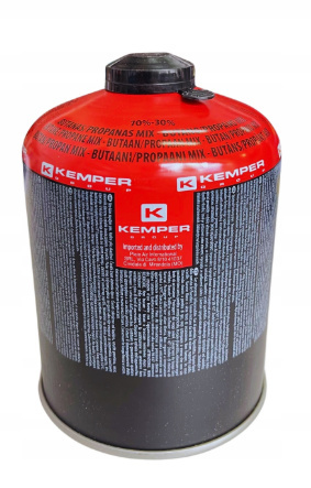Kemper Kartusz gazowy gwint 7/16" 450g 900 ml PROPAN-BUTAN EN417 1126F46 Kemper Kartusz gazowy gwint 7/16" 450g 900 ml PROPAN-BUTAN EN417 1126F46