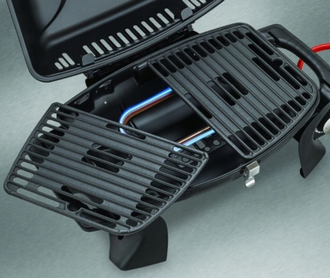 Kemper - Przenośny Grill gazowy 3,5kW żeliwny 2w1 na kartusze i butle LPG Kemper - Przenośny Grill gazowy 3,5kW żeliwny 2w1 na kartusze i butle LPG