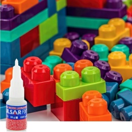 Klej cyjanoakrylowy błyskawiczny sekundowy gęsty Pulsar FIX-01 KAF0120 20 g