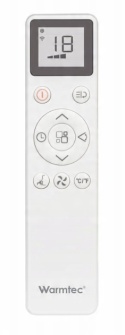 Klimatyzator przenośny Warmtec KP41W z Wi-Fi do 46 m2 4,1 kW