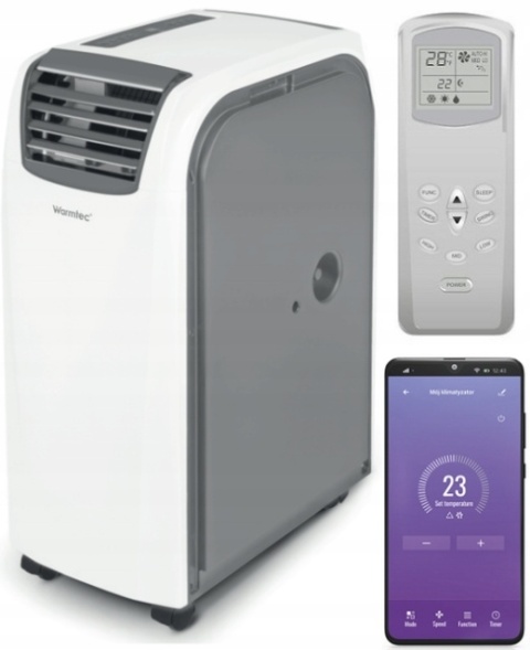 Klimatyzator przenośny Warmtec Morso+ KP40W WiFi Klimatyzator przenośny Warmtec Morso+ KP40W WiFi
