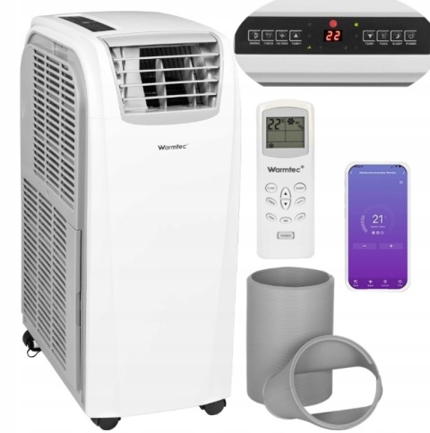 Klimatyzator przenośny mocny osuszacz 5.4kW 60m2 4w1 WiFi MORSO+ KP54W Klimatyzator przenośny mocny osuszacz 5.4kW 60m2 4w1 WiFi MORSO+ KP54W
