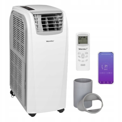 Klimatyzator przenośny mocny osuszacz 5.4kW 60m2 4w1 WiFi MORSO+ KP54W Klimatyzator przenośny mocny osuszacz 5.4kW 60m2 4w1 WiFi MORSO+ KP54W