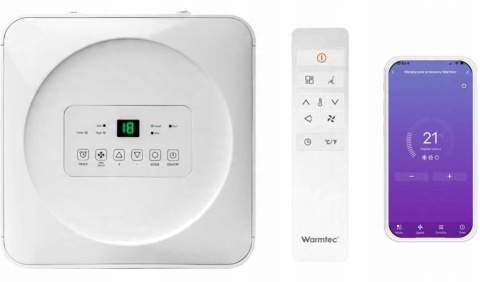 Klimatyzator przenośny z Wi-Fi Warmtec Sotra KP26W 2,6 kW Klimatyzator przenośny z Wi-Fi Warmtec Sotra KP26W 2,6 kW