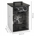Nagrzewnica Trotec TDS20 3 kW 3,3 kW