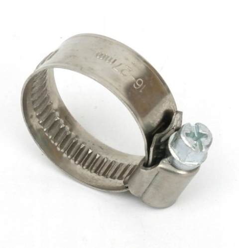 Opaska ślimakowa zaciskowa 8mm - 12mm na wąż fi 6 stal ocynk obejma cybant