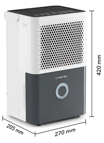 Osuszacz powietrza Trotec TTK 33 E 240 W 14/24h Osuszacz powietrza Trotec TTK 33 E 240 W 14/24h