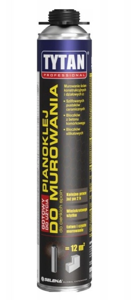 Pianoklej do murowania Tytan Professional 870 ml