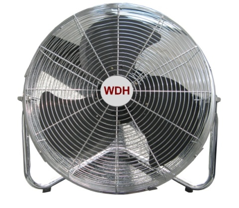 Przemysłowy wentylator podłogowy WDH FE50X Aktobis 120W Ø 50cm