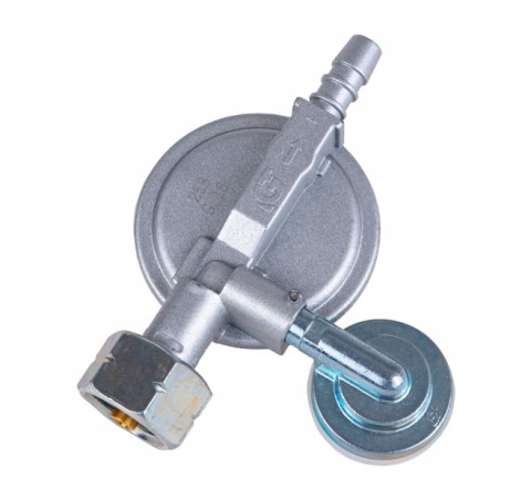 REDUKTOR GEKO Z MANOMETREM DO BUTLI GAZOWEJ PROPAN BUTAN 37MBAR 1,5KG/H