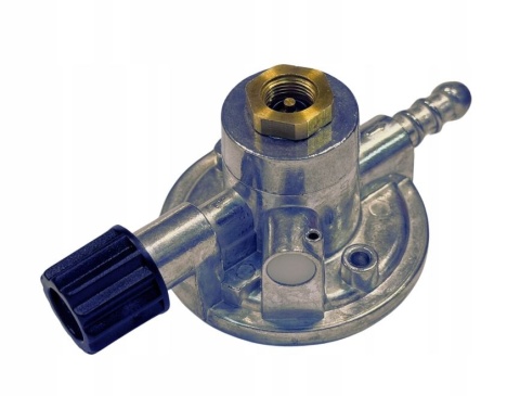 Reduktor ciśnienia gazu Kemper na kartusze gazowe 7/16" na wąż Ø 9mm