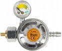 Reduktor do butli gazowej 11 kg Bradas RG A310IE-M zawór bezp. i manometr