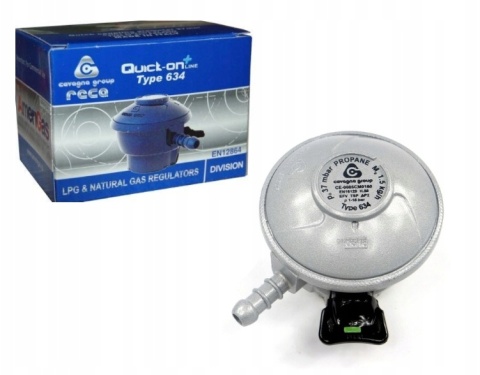 Reduktor do butli gazowych 27 mm AmeriGas Nano BP Quick On typ 634