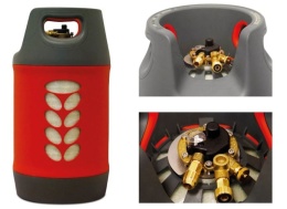 Ultralekka butla kompozytowa CAMPKO SINGLE 11kg (24,5l) - do tankowania LPG kamper