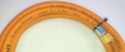 Wąż do gazu propan-butan Fagumit 5m 10bar Ø6,3mm ze złączkami 3/8" - 3/8"