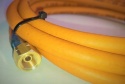 Wąż do gazu propan-butan Fagumit 5m 10bar Ø6,3mm ze złączkami 3/8" - 3/8"