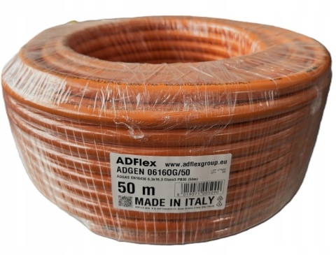 Wąż gazowy do propan butan ADFlex 6,3mm 30bar na metry