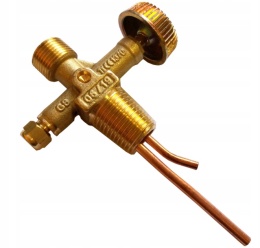 Zawór do butli gazowych turystycznych 1kg 2kg 3kg 5kg gwint 3/8