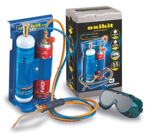 Zestaw do spawania lutowania KEMPER OXIKIT 555DNC precyzyjny palnik jubilerski