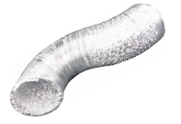 Elastyczny wąż z tkaniny aluminiowej do nagrzewnicy Aktobis śr Ø 30cm dł 6m