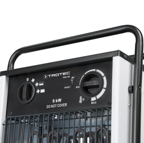NAGRZEWNICA ELEKTRYCZNA TROTEC TDS 50 9 kW 400V TERMOSTAT 708 m³/h