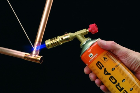 Zestaw Palnik gazowy KEMPER 1047 + kartusz SUPERGAS 600 ml 1750 W