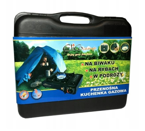 Kuchenka Elico Camp JY-500A + 2 kartusze gratis Kuchenka Elico Camp JY-500A + 2 kartusze gratis