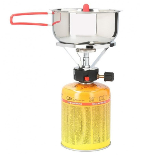 Kuchenka kartusz Elico Camp Stove EC1 + gaz 450g Kuchenka kartusz Elico Camp Stove EC1 + gaz 450g