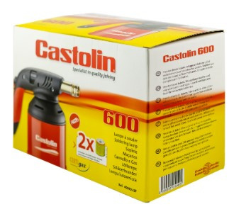 Zestaw CASTOLIN 600 PIEZO Lutlampa + 2 naboje Zestaw CASTOLIN 600 PIEZO Lutlampa + 2 naboje