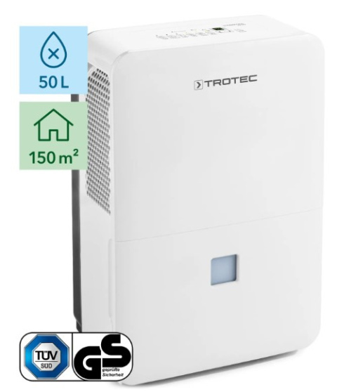Osuszacz powietrza Trotec TTK 127 E 50l/24h Osuszacz powietrza Trotec TTK 127 E 50l/24h