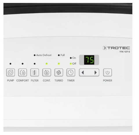 Osuszacz powietrza Trotec TTK 127 E 50l/24h Osuszacz powietrza Trotec TTK 127 E 50l/24h