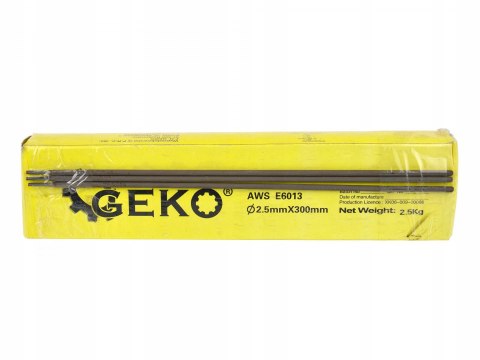 Elektroda GEKO 2,5 x 300 2,5kg Elektroda GEKO 2,5 x 300 2,5kg