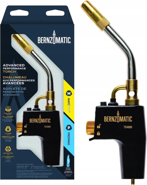 PALNIK GAZOWY TURBO BERNZOMATIC TS-4000 DO LUTOWANIA TWARDEGO 2927 °C PALNIK GAZOWY TURBO BERNZOMATIC TS-4000 DO LUTOWANIA TWARDEGO 2927 °C