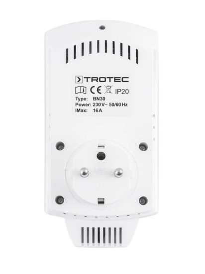 Termostat do gniazdka Trotec BN30 termoregulator Termostat do gniazdka Trotec BN30 termoregulator