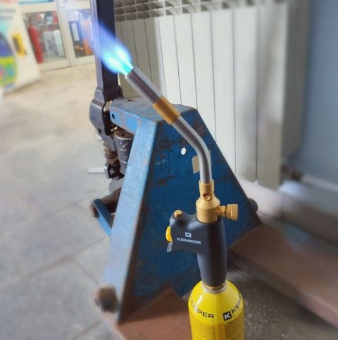 Butla gazowa 7/16" kartusz o poj. 750 ml do lutowania, palnika jak MAPP TURBO Butla gazowa 7/16" kartusz o poj. 750 ml do lutowania, palnika jak MAPP TURBO