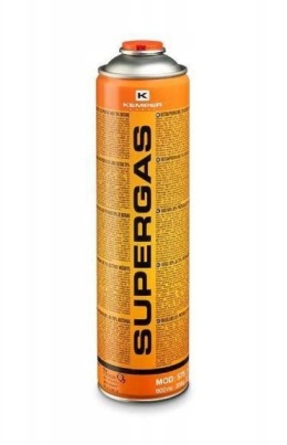 Gas propan butan Kartusz KEMPER 575, 600 ml 330 g SUPERGAS multigas nabój