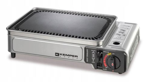 SMART PLANCHA - GRILL TURYSTYCZNY Z PŁYTĄ ŻELIWNĄ - KEMPER 104998 - 2,8KW SMART PLANCHA - GRILL TURYSTYCZNY Z PŁYTĄ ŻELIWNĄ - KEMPER 104998 - 2,8KW