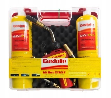 Walizka Castolin Gaz MAPP Palnik CT 27 KITBOX Walizka Castolin Gaz MAPP Palnik CT 27 KITBOX